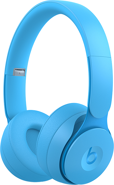 Beats Solo Pro Wireless Noise Cancelling Headphones - More Matte Collection - Sky Blue